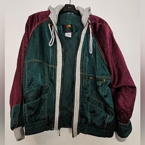 90s Vintage GIACCA SPORT Tri- color New York Classics M Retro